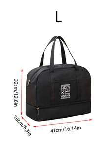 1pc Large-Capacity Portable Travel Bag With Dry-Wet Separation, Hand-Held Waterproof Storage Bag For Men's And Women's Clothing, Short-Distance Business Trip Luggage Bag - Multicolor - View 17