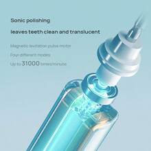 Lenovo A1PRO Electric Toothbrush, IPX7 Waterproof, Dupont Bristles, 4 Cleaning Modes, Smart Pressure Control, Zone Reminder, Smart Timer, Long-Lasting Battery - Multicolor - View 2