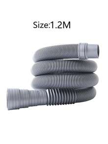 1pc Universal Automatic Semi-Automatic Washing Machine Drain Hose, Thickened Extension Tube With Multiple Connectors Compatible With Roll Drum Washing Machine, Dishwasher Drain Hose - Multicolor - View 17