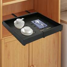 SanBouSi Pull Out Cabinet Drawer Telescopic Drawer Extendable Cabinet Drawer - Black - View 4