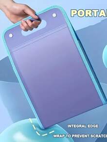 1 pieza Carpeta con 13 compartimentos para almacenamiento, incluye 12 etiquetas de clasificación, impermeable y durable, adecuada para guardar artículos de oficina diarios, artículos escolares, exámenes y materiales, organizador de gran capacidad, incluye pegatinas de clasificación - A - Ver 8