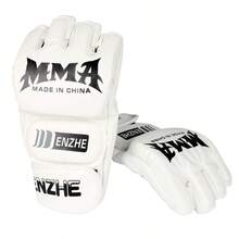 GINGPAI Half Finger MMA Gloves, Professional Boxing Gloves For Kickboxing, Muay Thai, Training For Men And Women - Multicolor - View 16