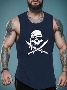 Pirate Standard Size Men'S VestLoose Fit Benito Bowl,Big Game, Football Fast Delivery Women'S Casual And Stylish Short-Sleeved Printed Shirt/T-Shirt, Breathable, Suitable For Outdoor Sports, Everyday Wear, Birthday Gifts, Christmas Gifts, Halloween Gifts, Or As A Commemorative Shirt For Friends Or Loved Ones. Also Suitable As A Pullover - 黑色 - 查看 6