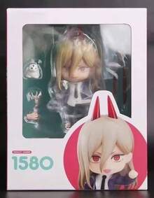 # 1580  Power, Demon Blood Fiend, Mabu Shichibei Designed, Posable & Face Swap Action Figure, Boxed Collectible - 1580# Power Devil - View 6