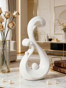1pc Home Decor Modern Abstract Art Statue Table Decorations For Dining Room Living Room Office Centerpiece Gift(Runs Small, Please Consider Carefully Before Purchasing) - 1PC - View 2