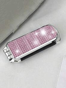 1pc Sparkling Rhinestone Folding Comb,Makeup Comb, Massage Comb, Luxury Mini Hair Brush With Mirror,Women's Hair Styling Compact, Portable Pocket Comb,Hair Products And Accessories For Barber Salon Beauty Travel Essentials,Perfect Gift For Family, Friends, Loved Ones,Ideal Birthday Gifts, Holiday Gifts, Party Gifts, Mother's Day Gifts,Wedding Gifts, Back-To-School Gifts - Multicolor - View 12