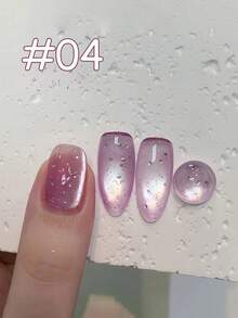 10毫升夏季气泡水猫眼凝胶指甲油 2026夏季流行超闪粉色黄色蓝色玻璃珠美甲沙龙夏季氛围美甲艺术美甲用品夏季美甲粉色美甲蓝色美甲 - 彩色 - 查看 20