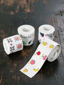 1 Cuộn (1,5m/59,05in) Băng keo chống nấm mốc, chống thấm nước, họa tiết hoa tối giản, thích hợp cho nhà cửa, nhà bếp, bồn rửa, mặt bàn, dải bịt kín chống thấm nước, phòng tắm, nhà vệ sinh, chậu rửa, chất trám khe chống nấm mốc, vật tư vệ sinh nhà cửa. - Nhiều màu - Xem 1