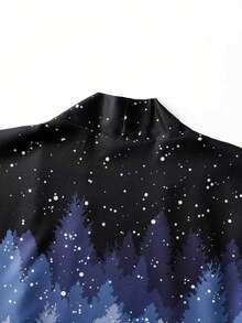 Áo kimono in hình ombre Ukiyo-E Nhật Bản dành cho nam - Nhiều màu - Xem 8