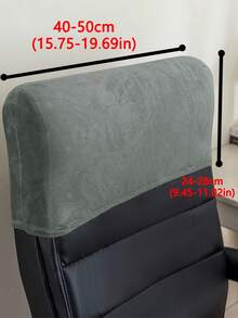 1 chiếc bọc tựa đầu ghế văn phòng bằng vải nhung hình cáo bạc, thiết kế tối giản, chống bẩn, chống mồ hôi, chống ố vàng, thích hợp cho ghế văn phòng, phòng học. - Nhiều màu - Xem 9