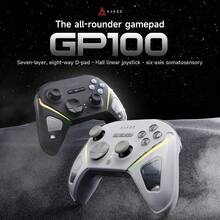 Tay cầm chơi game AJAZZ Galaxy GP100 đa năng với 3 chế độ kết nối không dây, cần điều khiển tuyến tính hiệu ứng Hall, nút bấm cơ học, pin dung lượng lớn 800mAh, đèn nền RGB, tốc độ phản hồi 1000Hz. - Xem 2