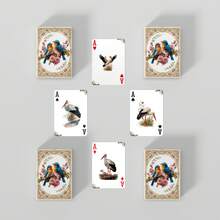 YFOPEN Bộ bài tây chủ đề chim, với hình ảnh chim ruồi, vẹt, công, đại bàng, chim ác và các loài khác, là bộ bài sưu tầm độc đáo, mỗi thiết kế đều khác biệt, chất liệu bền chắc, phù hợp cho các bữa tiệc theo chủ đề, sưu tập bài tây, trò chơi trên bàn, làm quà tặng. - Nhiều màu - Xem 7