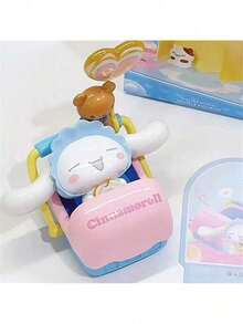 Miniso Sanrio Character Colorful Food Series Blind Box Cute Cartoon Kuromi My Melody Cinnamoroll Hangyodon Pochacco Model Anime Figurine Toy Ornament Birthday Holiday Gift (Random Delivery, 1pc) - Multicolor - View 10