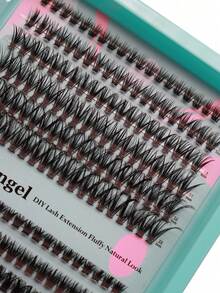 240片DIY假睫毛套装，40D+60D/自然蓬松款，D卷度浓密自然，适合新手在家DIY打造浓密自然的睫毛，C/D卷度混合长度，在家即可享受沙龙级效果，蓬松睫毛簇，柔软轻盈，适合日常及派对场合使用。 - D - 查看 7