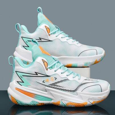 春季新款跑步运动休闲篮球鞋，多功能时尚运动鞋，适合运动赛事和篮球运动