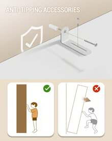 HEXCELEN Shoe Cabinet, 5-Tier Shoe Rack, Adjustable Dividers, Space For 12-15 Pairs Of Shoes, 1 Large Drawer, Silver-Colored Handle, For Entryway, Hallway, 36 X 65 X 108 Cm, White - 白色 - 查看 8