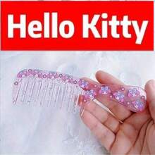 Cartoon Cute Mini Comb KT Sanrio Wide-Tooth Soft Girl Portable Makeup Comb For Bangs - Multicolor - View 8