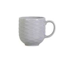 16-Piece Gray Dinner Set, Waves Pattern, Porcelain - Xám - Xem 5