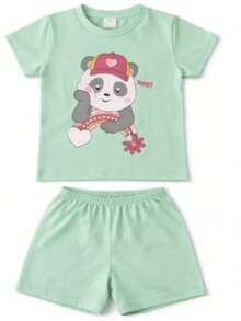 Verde Panda Coração
