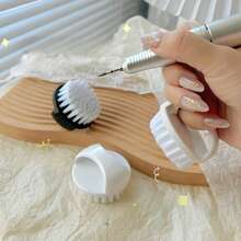 1-10件套美甲刷套装，包括角质层刷、除尘刷、清洁刷、指夹软毛刷、指甲清洁刷 - 彩色 - 查看 6