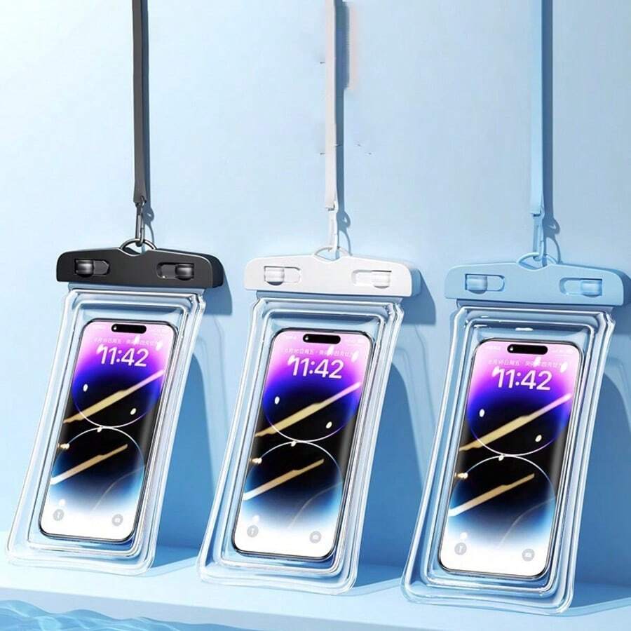 Túi chống nước cho điện thoại di động, túi chống nước chụp ảnh dưới nước, túi lặn chuyên dụng, ốp điện thoại chống nước màn hình cảm ứng, thiết bị bơi lội, thiết bị trôi nổi.
