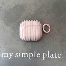 Funda transparente con rayas rosas + Funda para AirPods Pro 3/Pro 2/4/3/2, funda de auriculares de moda para mujer, funda/cubierta minimalista - Rosa - Ver 11