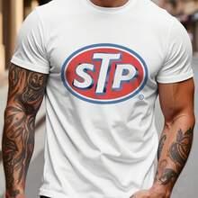 Camiseta de algodón para hombres y mujeres casual entretenimiento vacaciones regalo al aire libre cómodo y transpirable - Blanco - Ver 2