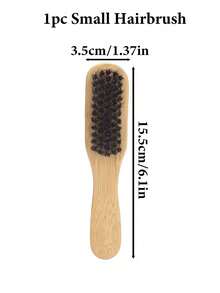 1件男女通用发梳和胡须梳 - 无香型专业美发梳，适合专业人士梳理浓密和稀疏的头发，发梳，发刷，美发梳，直发梳，理想的旅行必备美发工具。 - 黃色 - 查看 7