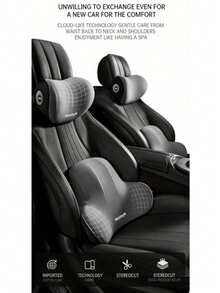 Bộ đệm đỡ đầu và eo này không chỉ là người bạn đồng hành hoàn hảo cho những chuyến đi của bạn mà còn lý tưởng để thư giãn tại nhà. Được làm từ chất liệu vải công nghệ Cloud-Sense, mềm mại và thân thiện với da, ôm sát hoàn hảo cổ, vai, eo và lưng, mang đến trải nghiệm thoải mái như ở spa và giảm đau nhức cơ bắp hiệu quả sau những chuyến đi dài. - Nhiều màu - Xem 8