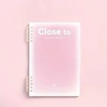 1pc A5 Blush Soft Cover Loose Leaf Notebook, Minimalist High-Quality Gradient Color Lined Notebook, Suitable For Students To Take Notes In Class, 60 Sheets, Essential For Back To School, Ideal For Office, Meetings And Personal Use - Multicolor - View 11