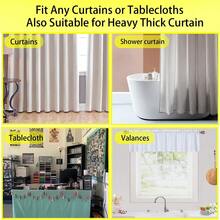 3/5/8/10m Curtain Lead Tape, 20g/M, Curtain Weight, Outdoor, Smooth Hanging, Lead Chain, Curtain Weight, Cuttable, Suitable For Mosquito Nets And Curtain Fabrics - F-White - View 7