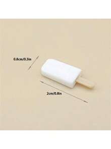 1:12 Dollhouse Miniature Popsicle Decor, Farm Summer Scene Model, Realistic Tiny Ice Lolly Accessory, Doll House Rural Props, Pastoral Desktop Decor, Miniature Scene Building Accessory, Photography Background Decoration, DIY Shooting Props, Miniature Model Scenery - Multicolor - View 10