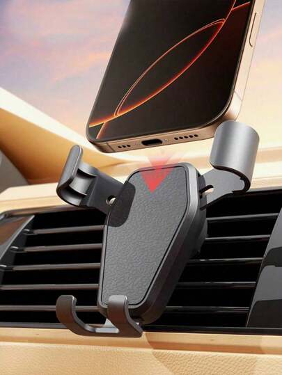 1个多功能车载手机支架，出风口安装支架，导航支架，重力车载手机支架，通用车载手机支架