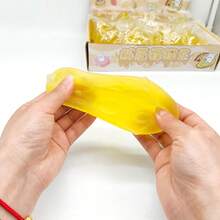 迷你手工奶酪麦芽糖挤压玩具，慢回弹减压指尖玩具 - 彩色 - 查看 7