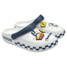 Miniso Dép lê sọc cổ điển Snoopy, chất liệu mềm mại thoải mái, đế chống trượt bền chắc, dép đi trong nhà mùa hè, món quà hoàn hảo, chất liệu EVA (1 chiếc) - Nhiều màu - Xem 7