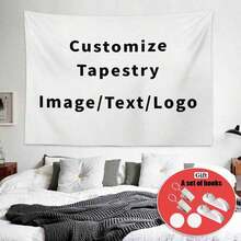 1pc Customized Tapestry, Photo Customized Tapestry, Landscape Customized Tapestry, Portrait Customized Tapestry, People Tapestry, Party Tapestry, Custom Tapestry, Custom Flags, Home Decor, Room Decor, Tapestry Washable Cozy, Warm, Comfortable Custom, Unique, Personalized Ideal Gifts For Him, Ideal Gifts For Her, Ideal Gifts For Boyfriend, Ideal Gifts For Girlfriend, Ideal Gifts For Dad Mom Family Him, Her, Boyfriend, Girlfriend, Dad, Family, Mom, Friends Sofa, Bed, Car, Tea Room, Bedroom, Living Room - Nhiều màu - Xem 17