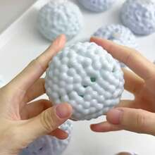Fun Handmade Colorful Kneading Balls, Essential Creative Toy !!! Carnival & Easter Exclusive, With Popping Bead Design, ASMR Relaxation Toy, Office Companion Toy, Perfect Halloween, Christmas, Year Gift, Office Play Toy - màu xanh lá - Xem 1