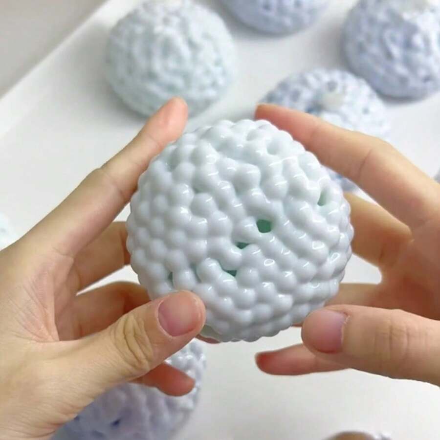 Fun Handmade Colorful Kneading Balls, Essential Creative Toy !!! Carnival & Easter Exclusive, With Popping Bead Design, ASMR Relaxation Toy, Office Companion Toy, Perfect Halloween, Christmas, Year Gift, Office Play Toy - màu xanh lá - Xem 1