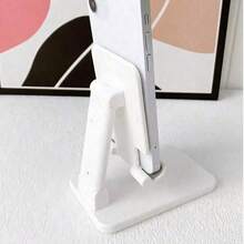 1 Peça Suporte de Celular Ajustável e Dobrável, Suporte de Mesa Portátil, Suporte de Tablet Antiderrapante de Plástico, Acessórios de Escritório sem Bateria, Suprimentos de Escritório - Multicolorido - Visão 6