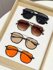 4 món màu đen sâm panh in họa tiết da báo màu cam