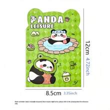 1/2/3/4本熊猫迷你笔记本，卡通可爱奖励口袋笔记本，带横线的高品质便携式便签本，适用于备忘录、笔记、办公、学习、生活（多种款式） - 橫線 - 查看 7