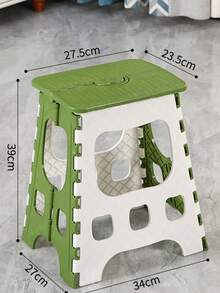 Wall-Mountable Folding Small Stool, Home Shoe-Changing Stool, Portable Outdoor Small Stool, Space-Saving And Storable, Available In Multiple Colors - Multicolor - View 21