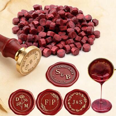 Custom Wax Seal Stamp Kit, Customize Any Logo, Custom Logo Stamp, Wedding Invitation Custom Stamp, Wax Seal Set