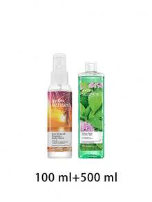 Avon [Bundle] Senses Sunkissed Sunsets Body Mist 100 Ml + Water Mint Shower Gel 500 Ml - Senses - View 2