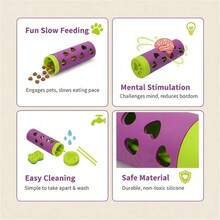 1PC/2PCS/Pet Chew Toys, Dog & Cat Boredom Breakers, Slow Feeder Puzzle Toys,Dog Toys,Dog Accessaries,Dog Toy,Toys - Multicolor - View 5