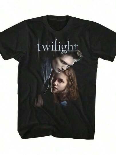 2026 Fashionable Easter T-Shirt For Men And Women, Cotton T-Shirt With Twilight Graphic For Men, Casual All-Season Crew Neck T-Shirt, Regular Fit, Heat Transfer Printed Movie T-Shirt, Gift Idea, Parent-Child Outfits, Anime Merchandise, Anime T-Shirt, Graphic T-Shirt, Exclusive T-Shirts For Premium Fans, Unisex Casual Short-Sleeve T-Shirts, A Must-Have For Fans, Suitable For Festivals, Parties, Back-To-School Outfits, Birthday Gift Tops For Women, Oversized T-Shirt, Sports Top, Sizes 2Y-10Y, S-XXXL, Children's Clothing For Boys, Children's Clothing For Girls, Men's Clothing, Women's Tops, Perfect Gift For Easter And Mother's Day, For Men And Women, Can Be Combined With Parent-Child Outfits.