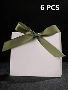 24/12个迷你纸质礼品袋，婚礼礼品袋，带蝴蝶结丝带，生日派对礼品包装，购物袋，派对回礼袋，派对装饰，生日装饰，派对礼品装饰，婚礼派对用品，新娘送礼会回礼，婚礼宾客礼品，适用于新年、生日、派对、情人节 - 彩色 - 查看 22