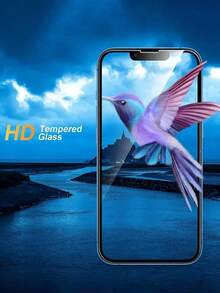 ZYSHI Tempered Mobile Phone Film 4pcs Tempered Glass Screen Protector For IPhone 15/15Pro/15Plus/15Promax/16/16PLUS/16PROMAX/17/17Air/17pro/17pro Max/17e Mother's Day Gift - 4pcs HD Glass - View 5