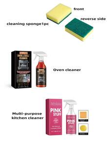 1pc Oven And Grill Cleaning Agent, Specialized Oven And Grill Cleaner To Remove Stains, Odors And Grease - KX - View 12