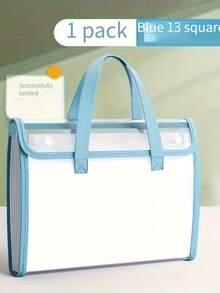 1 pieza Carpeta de archivo acordeón portátil y expandible con 13 bolsillos, adecuada para sobres tamaño A4, caja de almacenamiento de documentos, bolsa de archivo, organizador, ideal para uso en el hogar, la escuela y la oficina - A - Ver 10